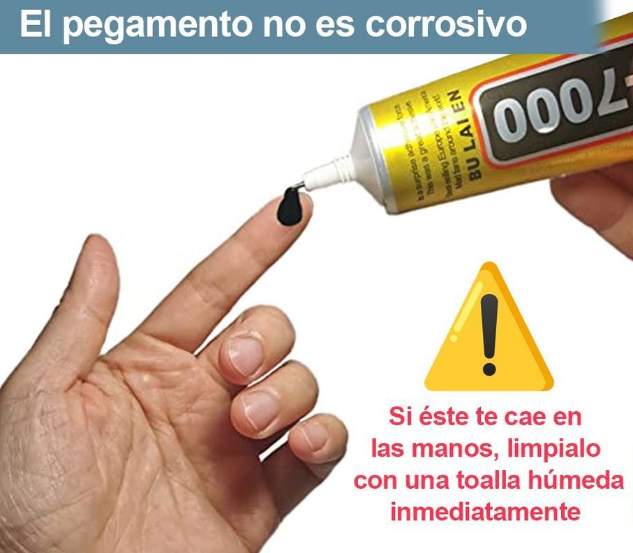 Pegamento T-7000 (50ml) Para Táctiles Y Pantallas-7