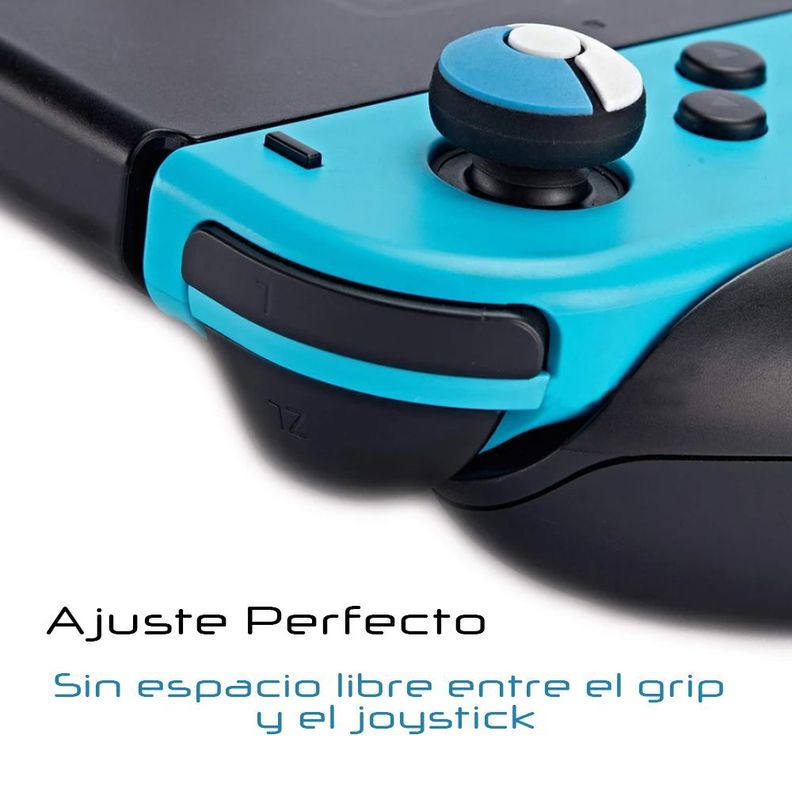 X4 Protectores Joycon Thumb Grips Silicon Nintendo Switch-2