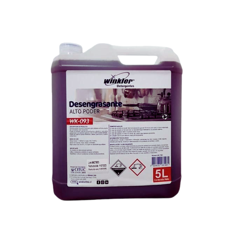 Desengrasante Industrial Alto Poder - 5 Litros-1