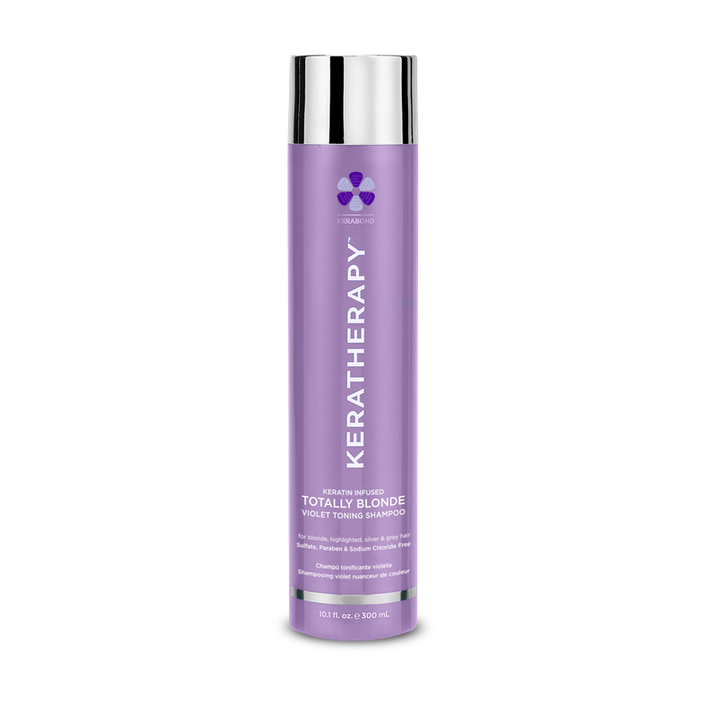 Shampoo Totally Blonde Violet 300ml Keratherapy-0