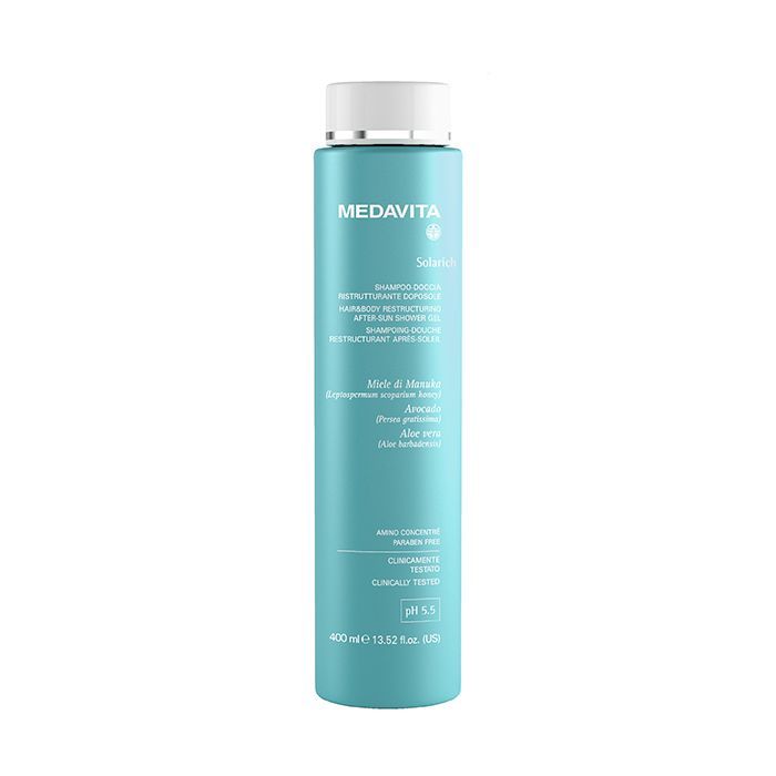 Shampoo Gel De Ducha Solarich Reestructurante 400ml Medavita-0