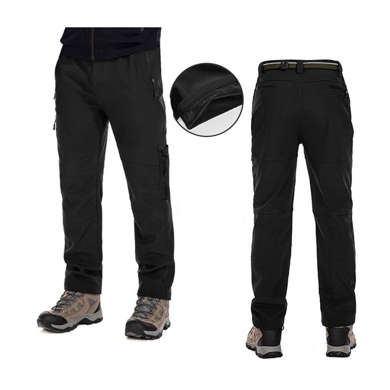 Pantalon Termico Softshell Impermeable-1