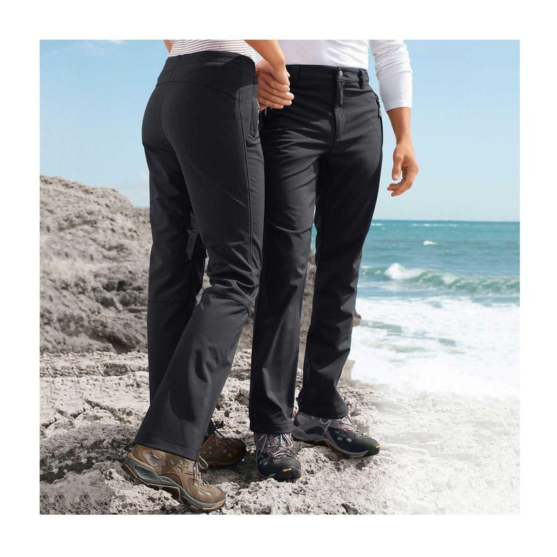 Pantalon Termico Impermeable Softshell Con Micropolar Mujer-4