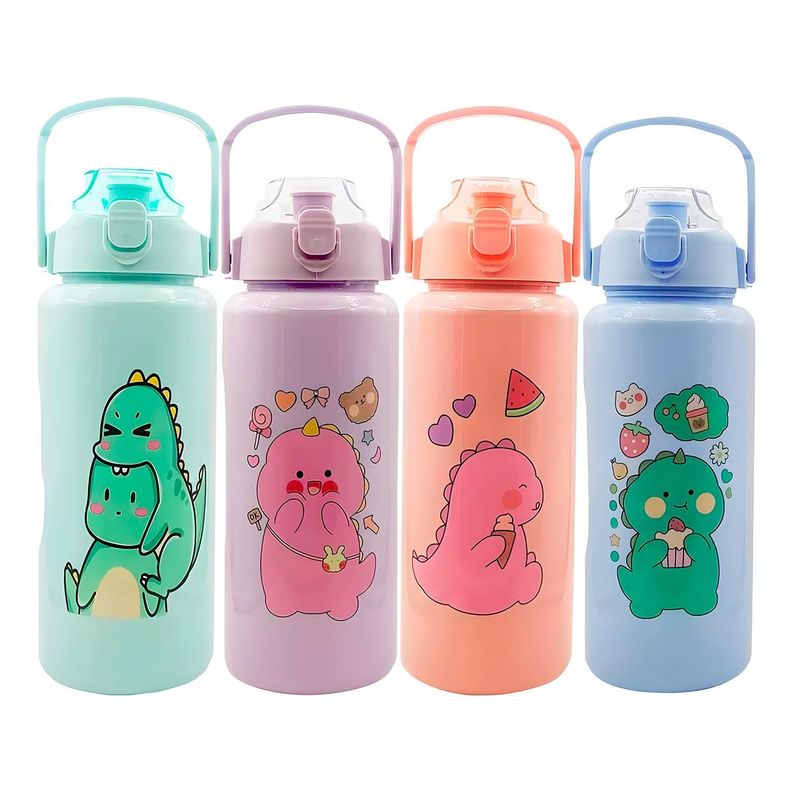 Botellas de Agua Motivacional 2L 3 en 1-2