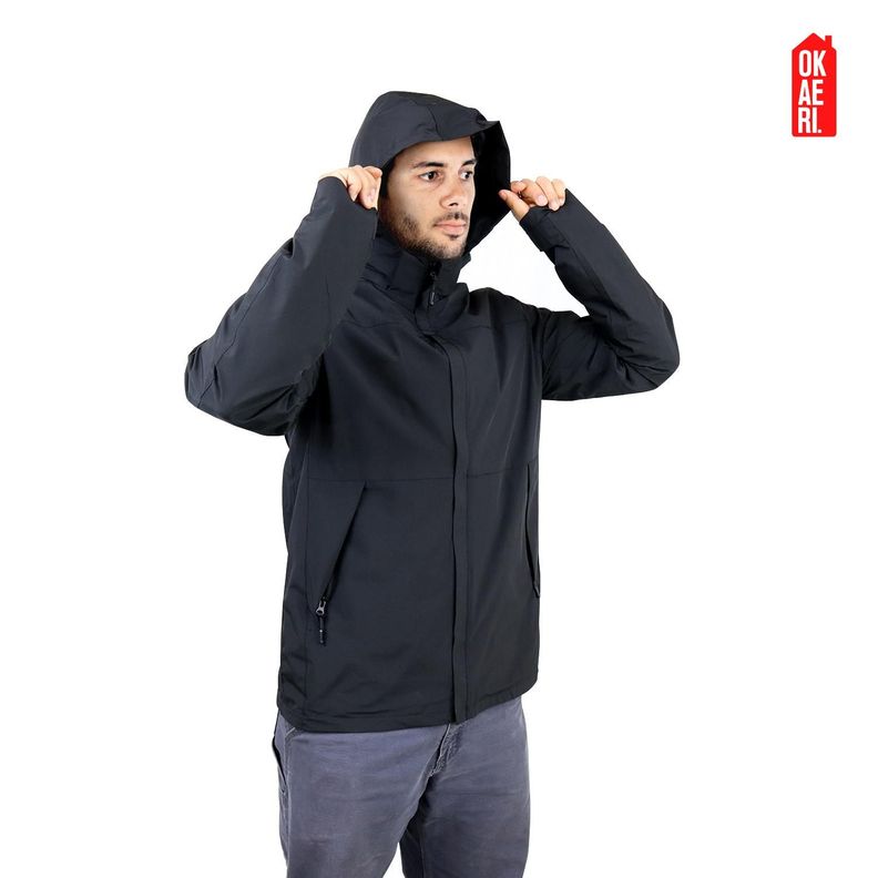 Chaqueta Cortaviento Impermeable Outdoor Hombre-1