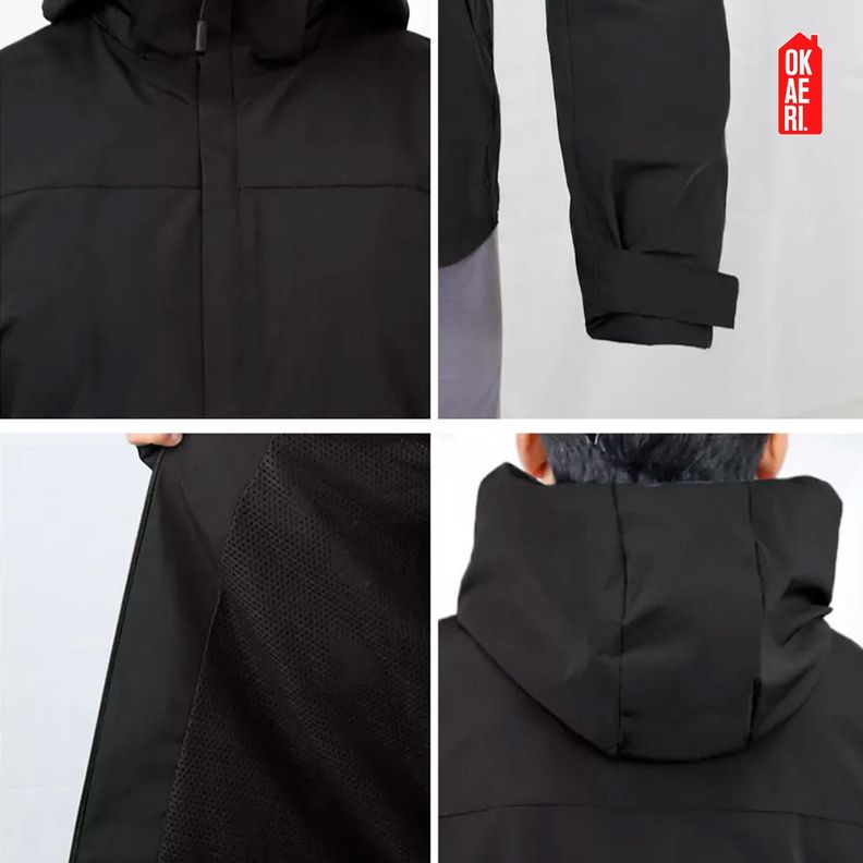 Chaqueta Cortaviento Impermeable Outdoor Hombre-6