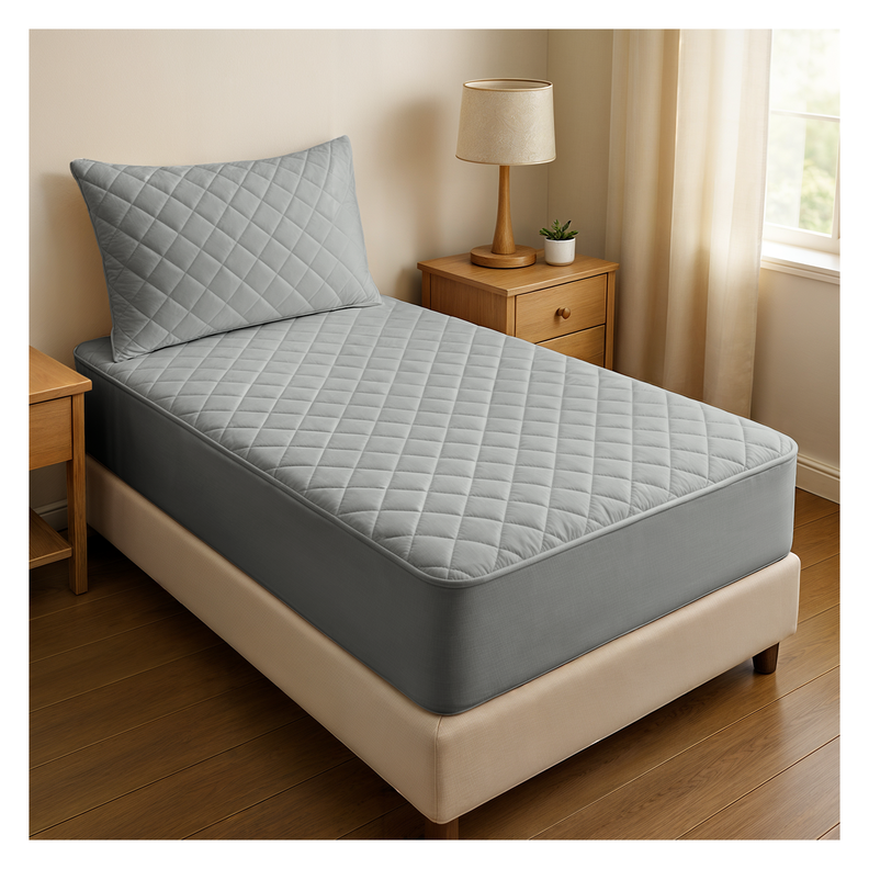 CUBRE COLCHON 1,5 PLAZAS IMPERMEABLE