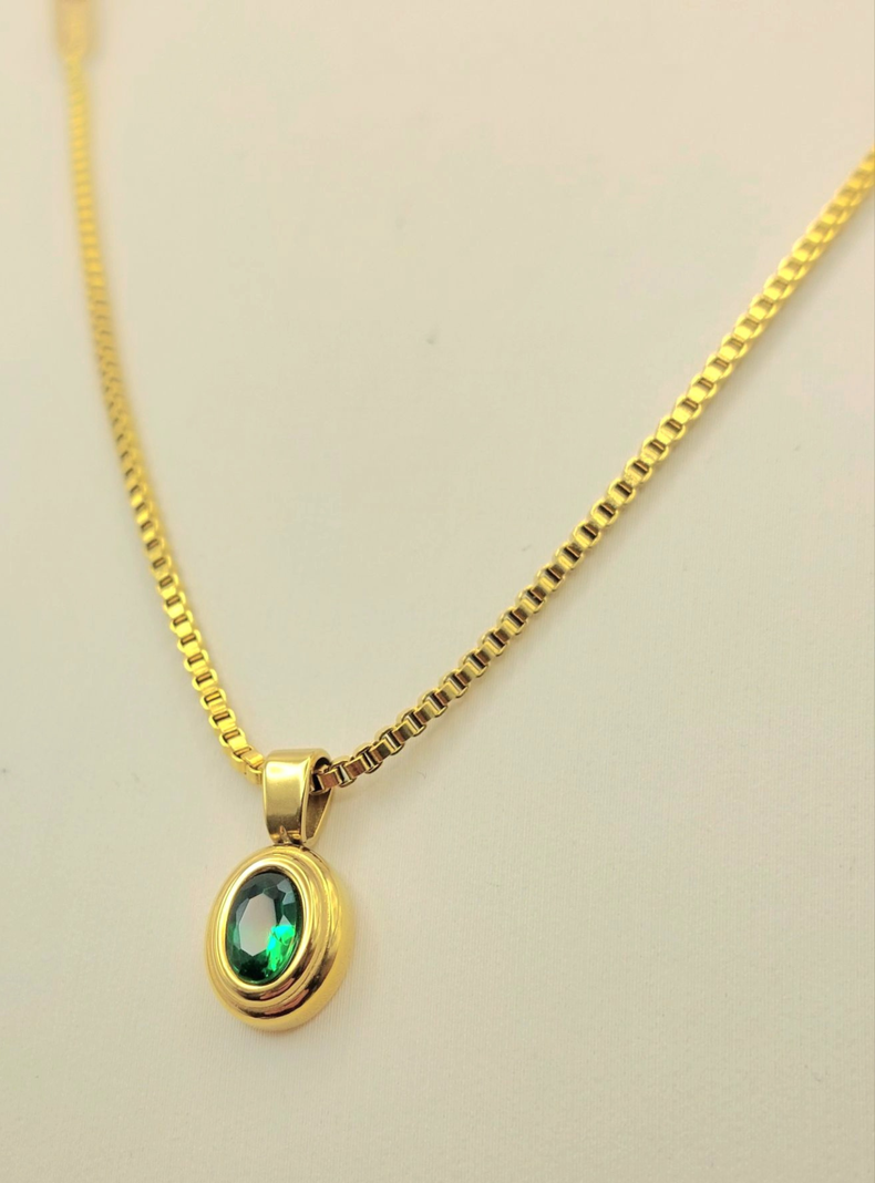 Cadena de Oro Laminado 18k Tejido Veneciano-4