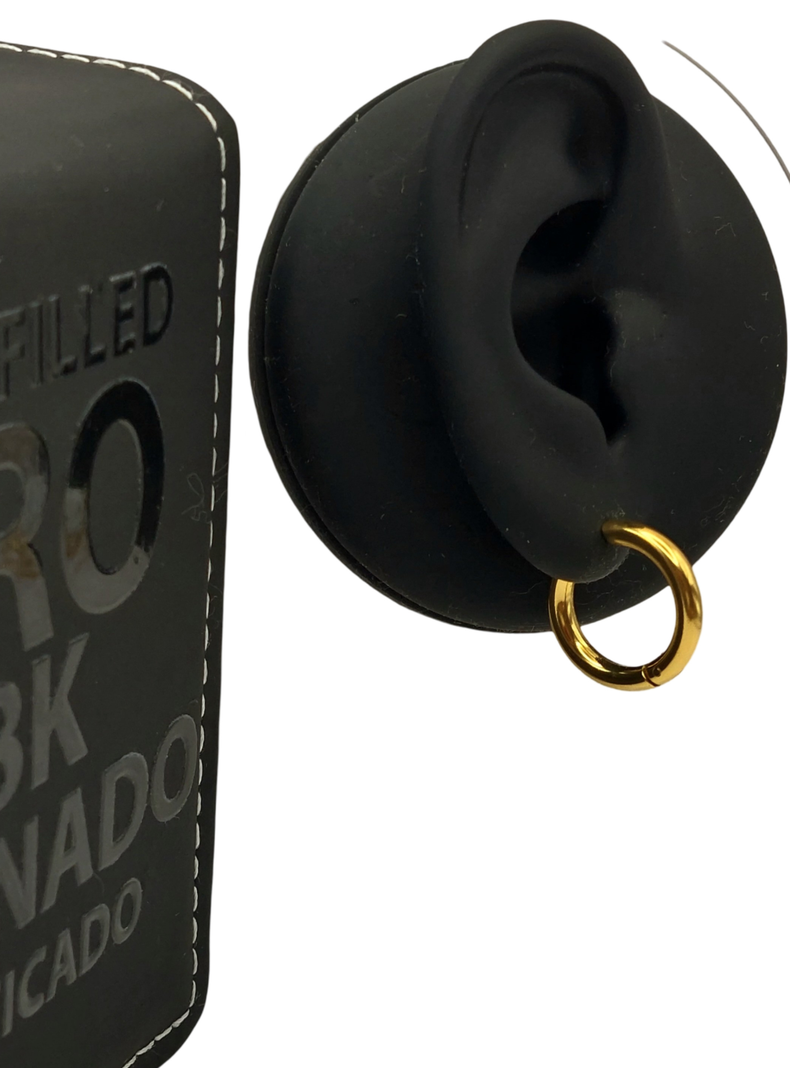 Argollas de Oro Laminado 18k 20mm-4