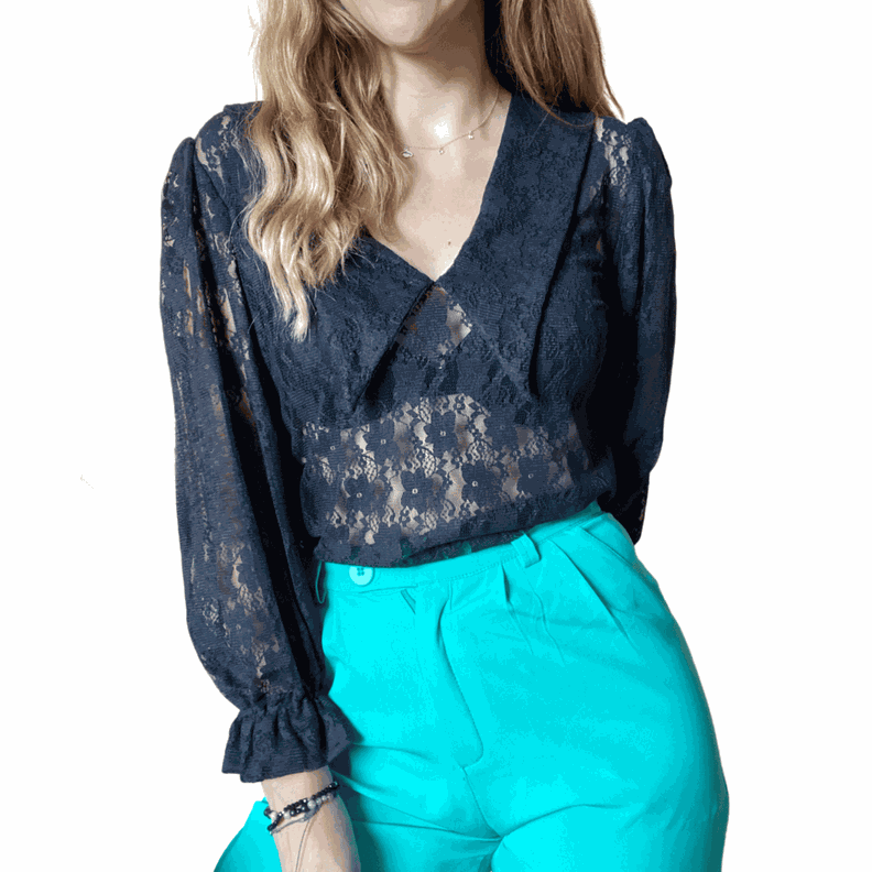 Blusa mujer negra