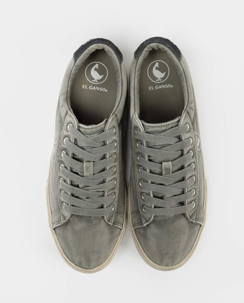 El Ganso Low Top Garment Dyed Gris UNISEX PV 26