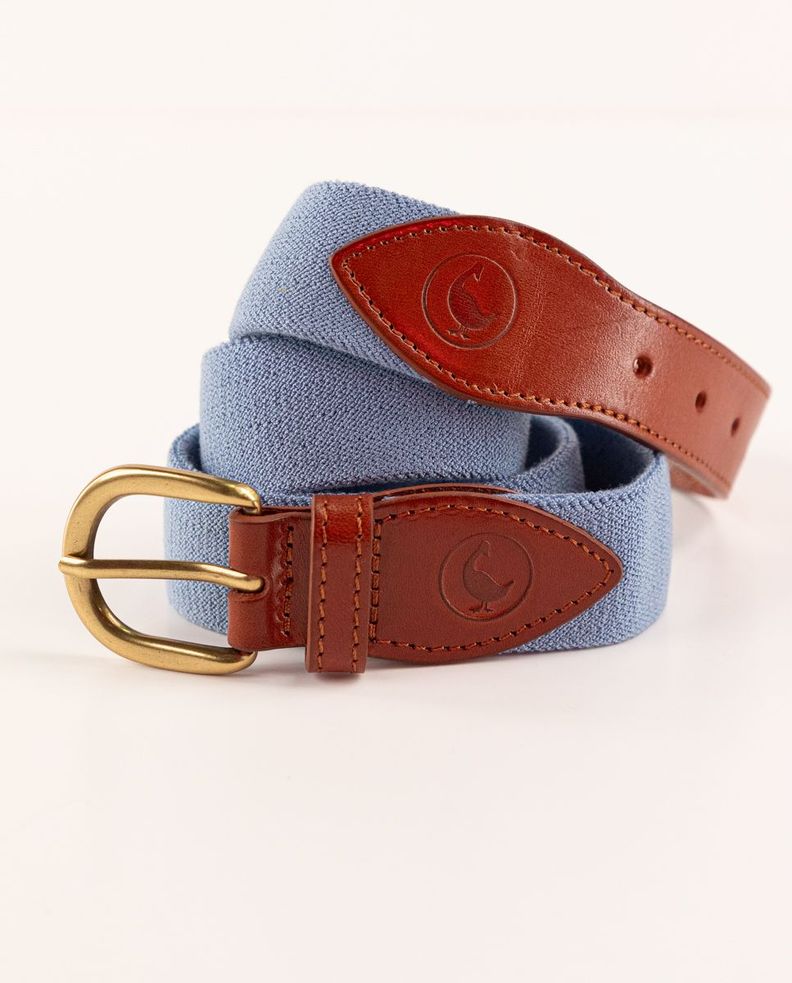 Cinturón Elástico Monocolor Azul  PV 25