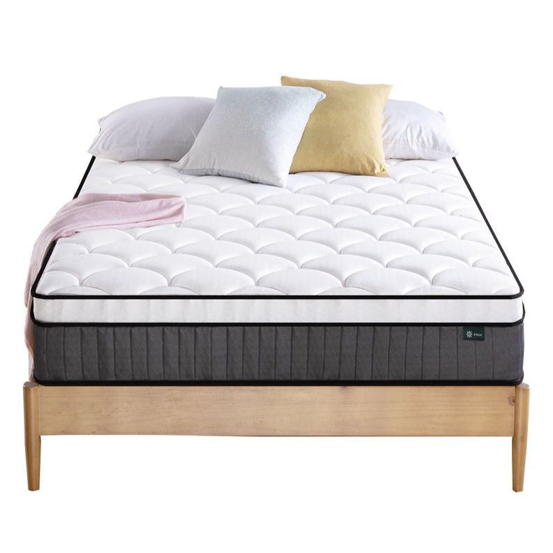 Colchón Zinus King 180x200x30cm Espuma y Resortes Pocket-1