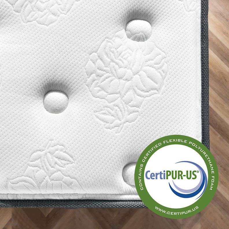 Colchón 1.5 plazas long Euro Top Resortes Pocket Zinus 105x200x30cm-5