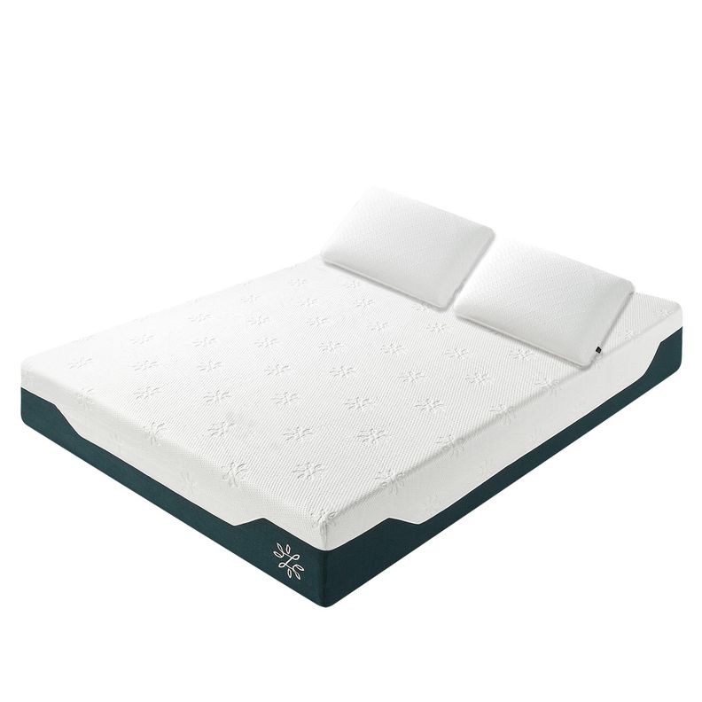 Colchón Super King Híbrido Zinus + 2 Almohadas-0