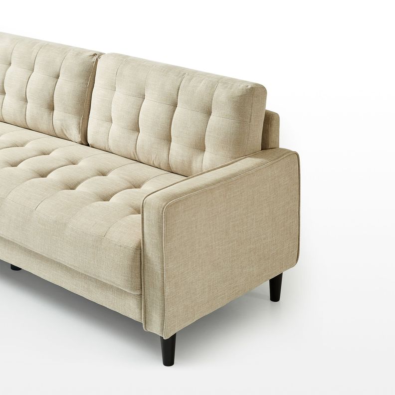 Sofá Zinus benton 3 cuerpos Beige-1