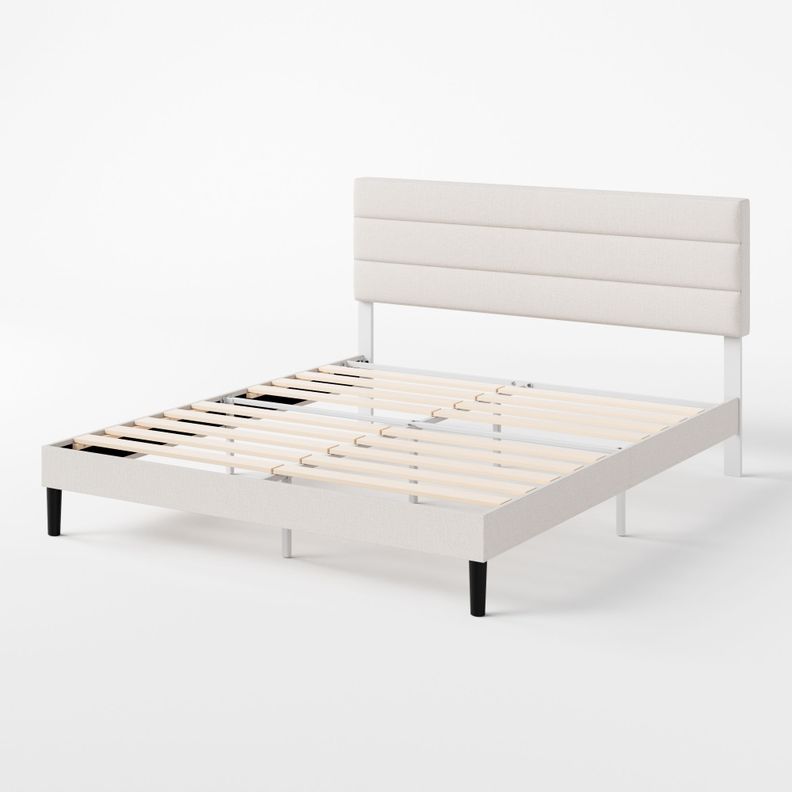 Base de Cama Premium Zinus  King 180x200x30cm Piper Respaldo-0