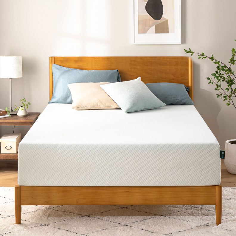 Colchón 1.5 plazas long espuma Zinus Memory 105x200x30cm-2