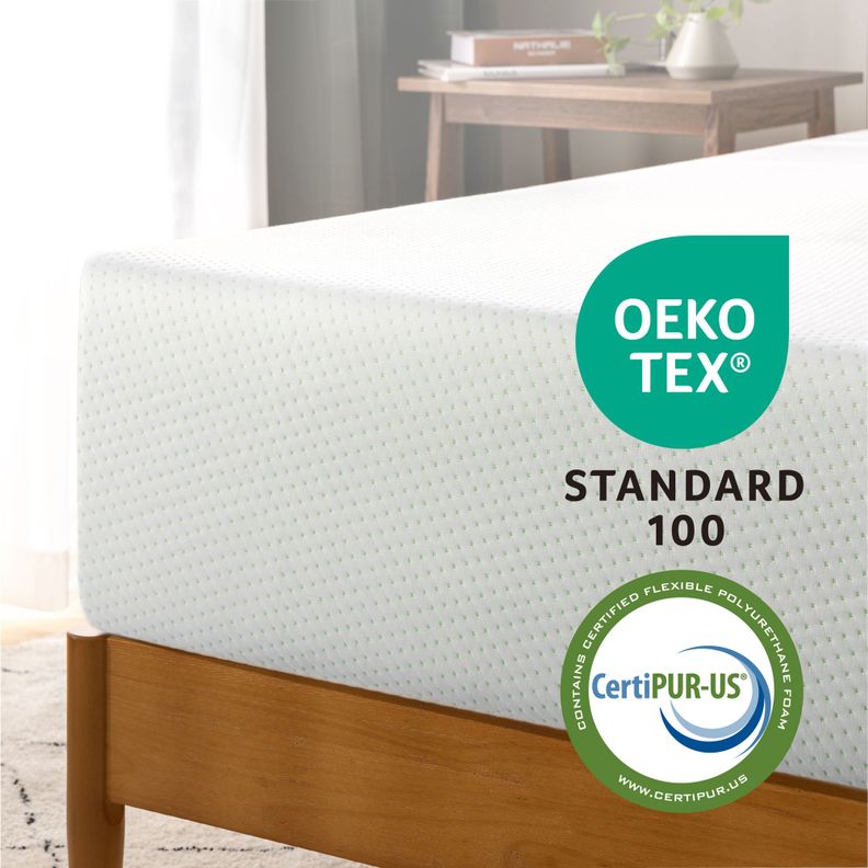Colchón 1.5 plazas long espuma Zinus Memory 105x200x30cm-5