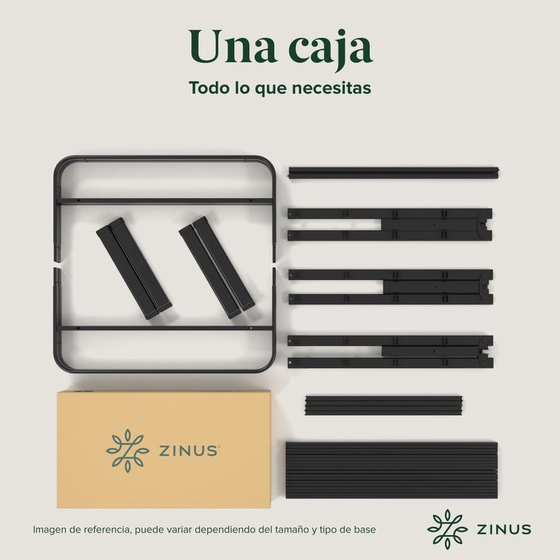 Base de Cama  Zinus  King 180x200x30cm Rumi-7
