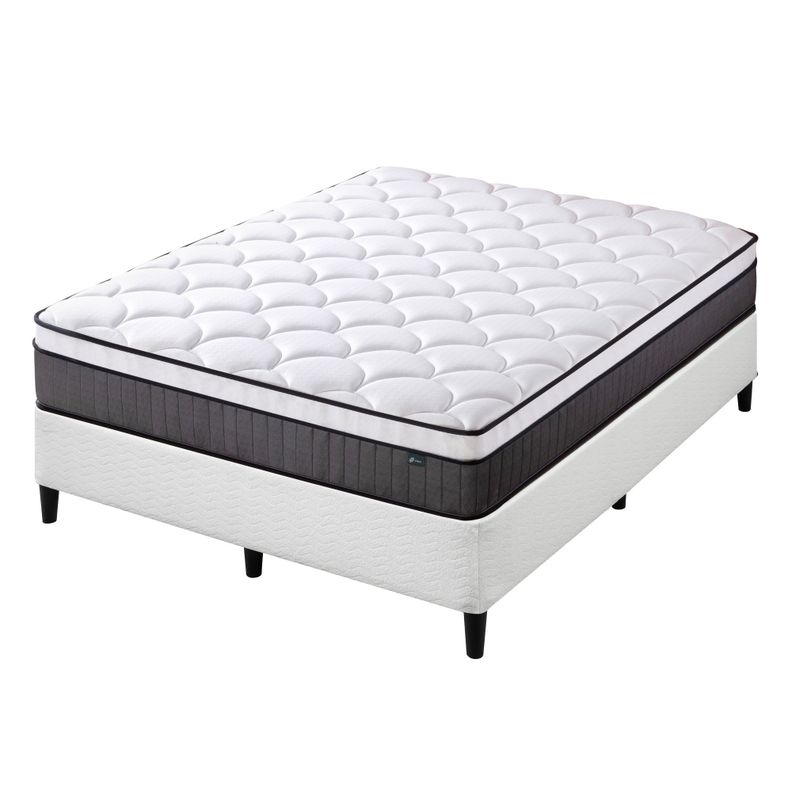 Cama Keenan Resortes Pocket 1.5 Plazas Long 25cms