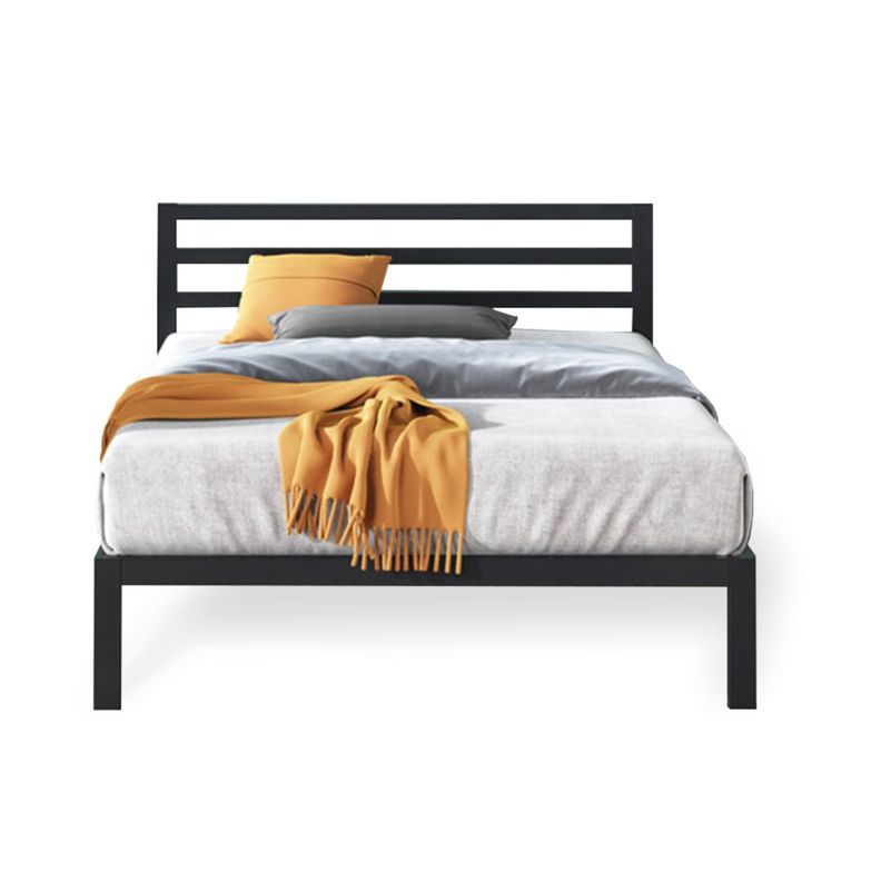 Base cama con respaldo MIA Zinus 1,5 plaza long 105x200x36cm-1