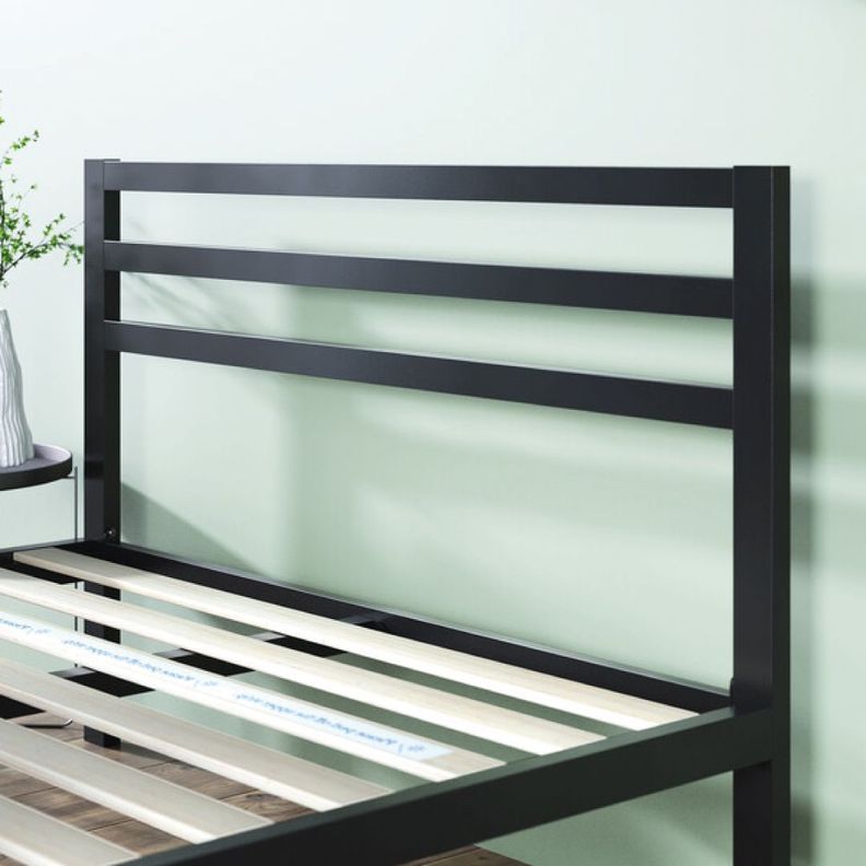 Base cama con respaldo MIA Zinus 1,5 plaza long 105x200x36cm-5