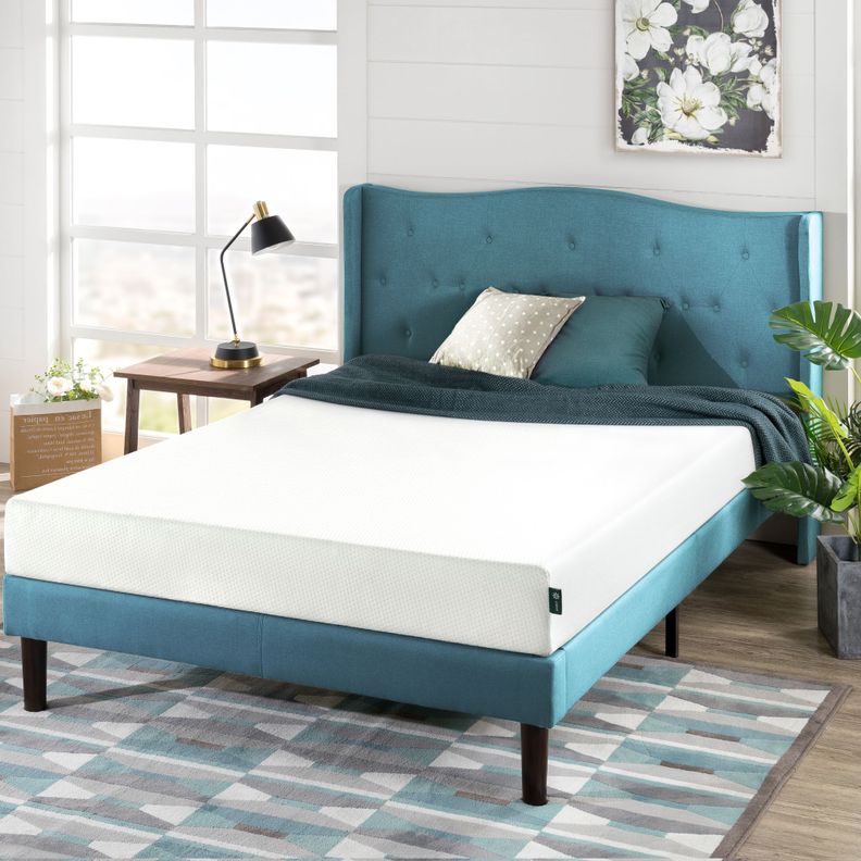 Colchón 1.5 plazaslong espuma Zinus Memory Foam 105x200x20cm-4