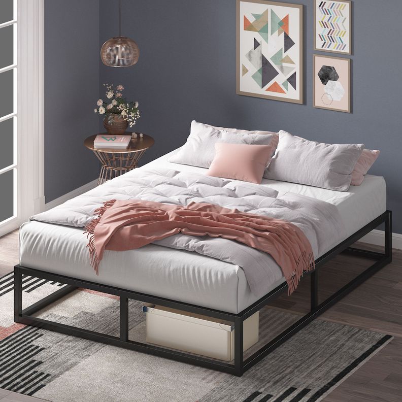 Cama Joseph Zinus Colchón Espuma 2 Plazas 25cms-6