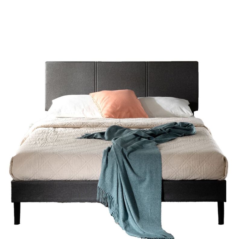 Cama Cambril con respaldo Zinus Colchon Espuma 2P Long 30cms