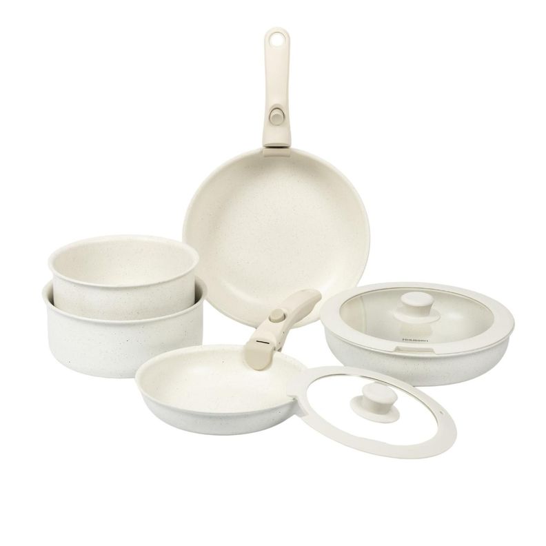 Bateria de Cocina Antiadherente Granito 11 piezas Infini