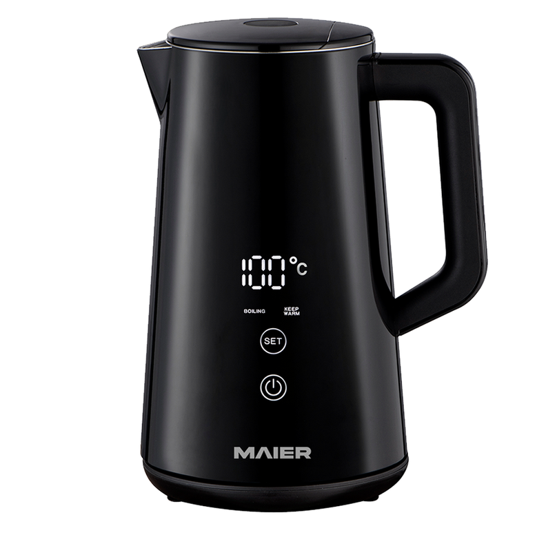 Hervidor Electrico 1.5 Litros Smart Touch Maier DW200 Negro