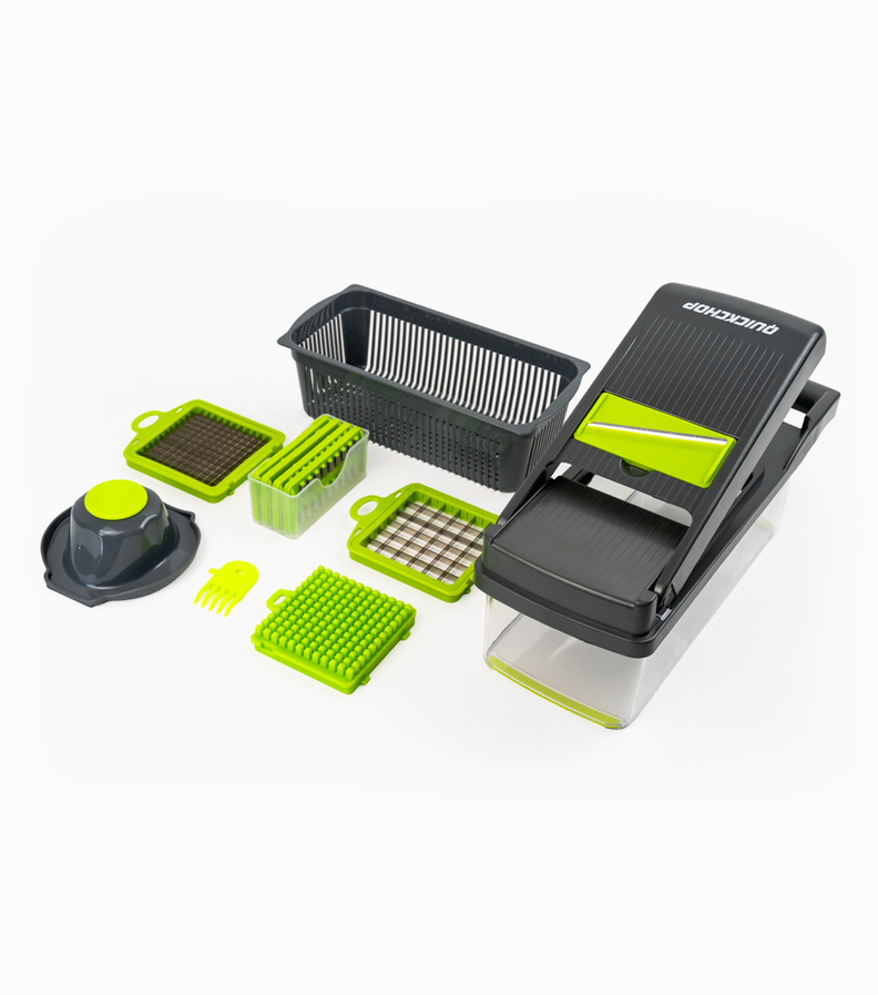 Rallador Picador Cortador Frutas Verduras Multiuso QuickChop-1