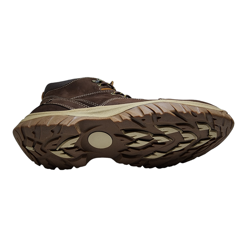 Zapatilla Caña Hombre Natgeo Cuero Marrón-5