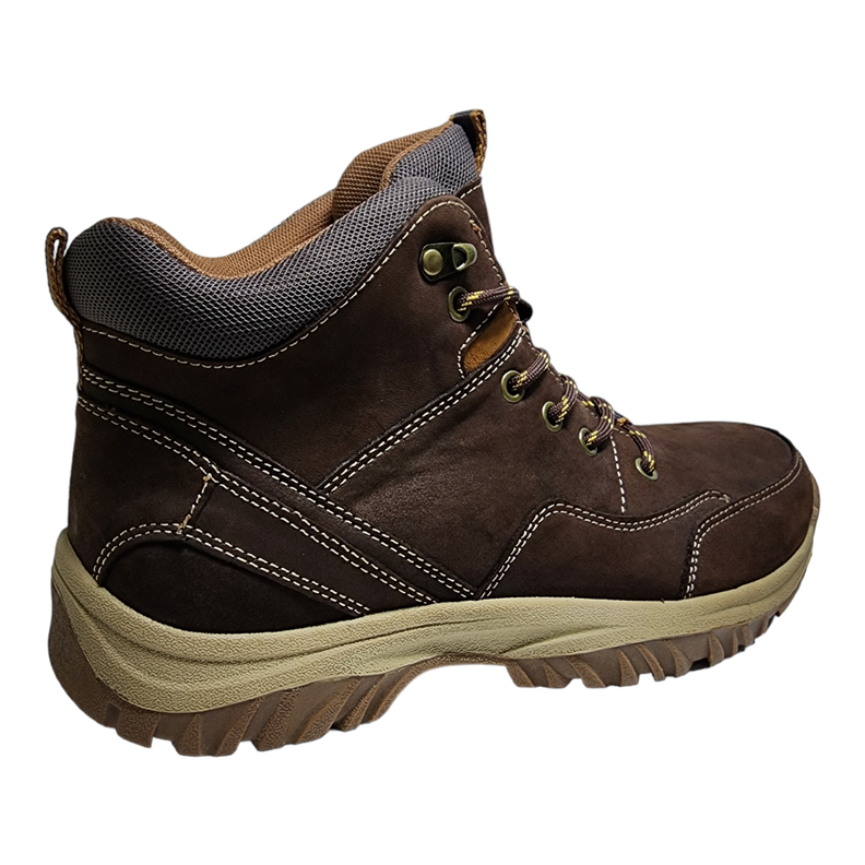 Zapatilla Caña Hombre Natgeo Cuero Marrón-2