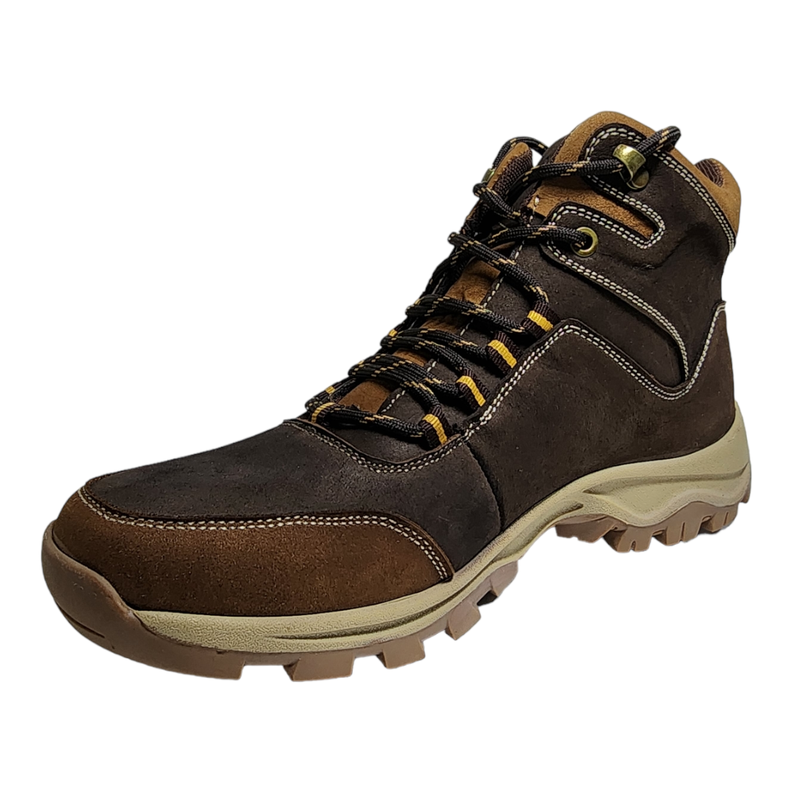 Zapatilla Hombre Caña Natgeo Cuero Café-1