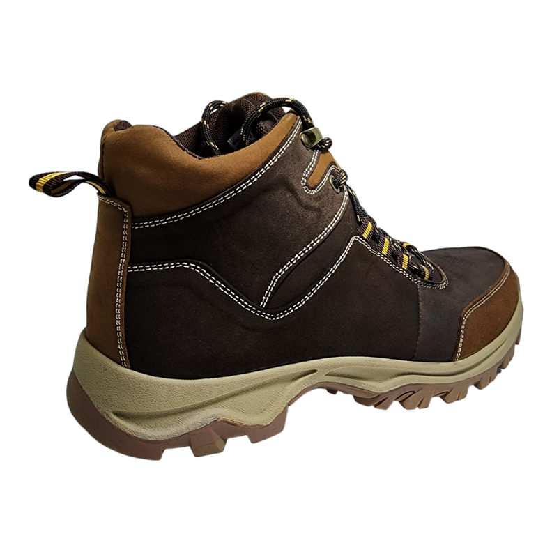 Zapatilla Hombre Caña Natgeo Cuero Café-4