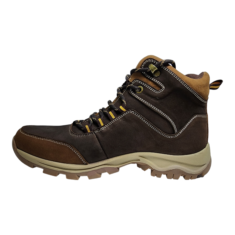 Zapatilla Hombre Caña Natgeo Cuero Café-2