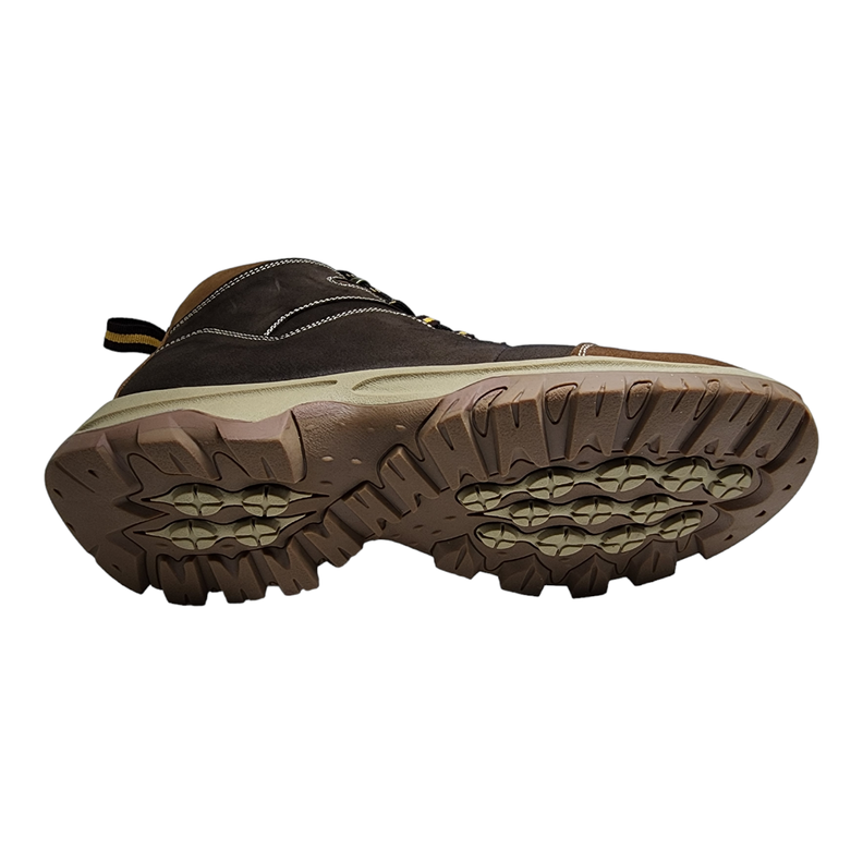 Zapatilla Hombre Caña Natgeo Cuero Café-5