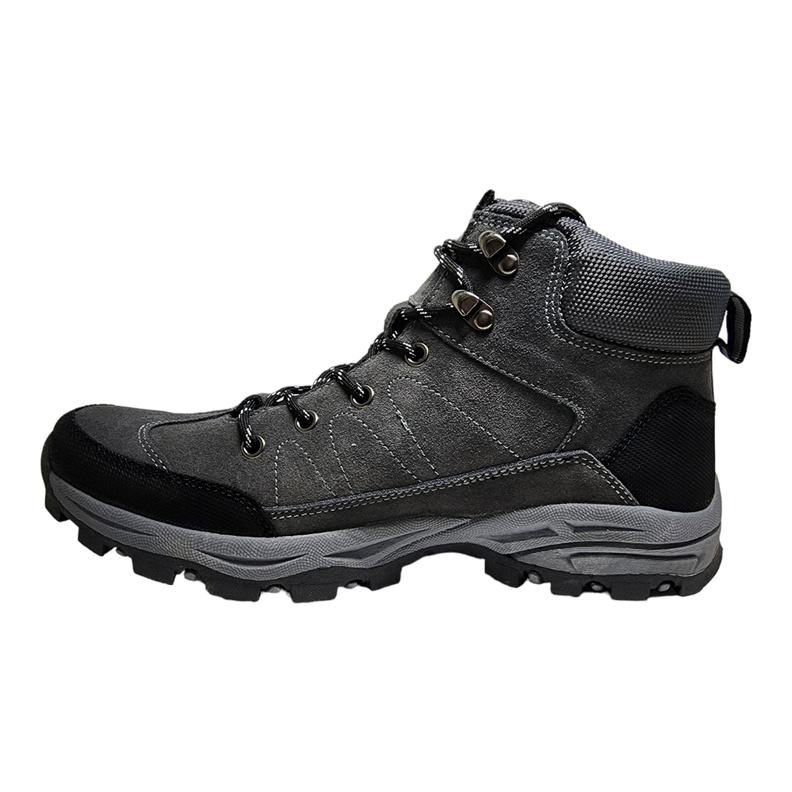 Zapatilla Caña Hombre Natgeo Gris-2