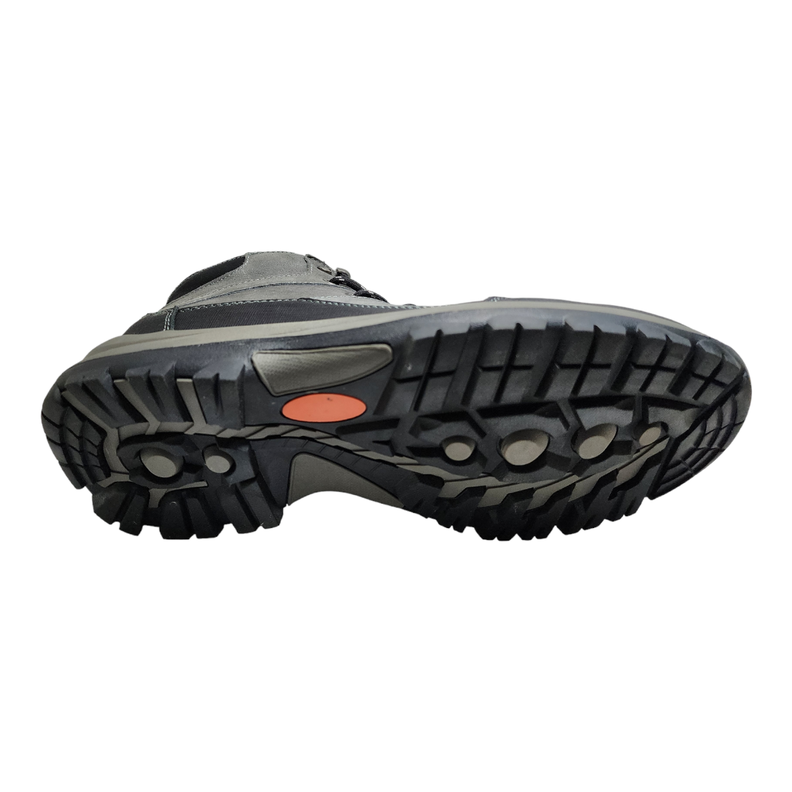 Zapatilla Caña Hombre Natgeo Gris y Negro-5
