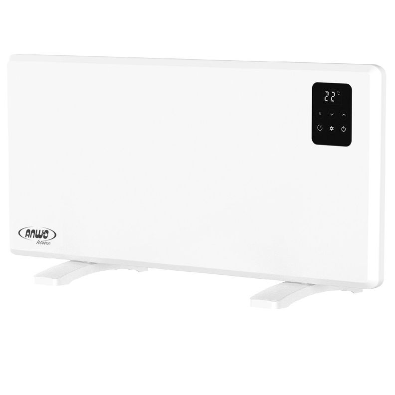 Estufa Eléctrica Anwo Panel Convectivo Liso NDFL.1800A 1800W C/Wifi-0