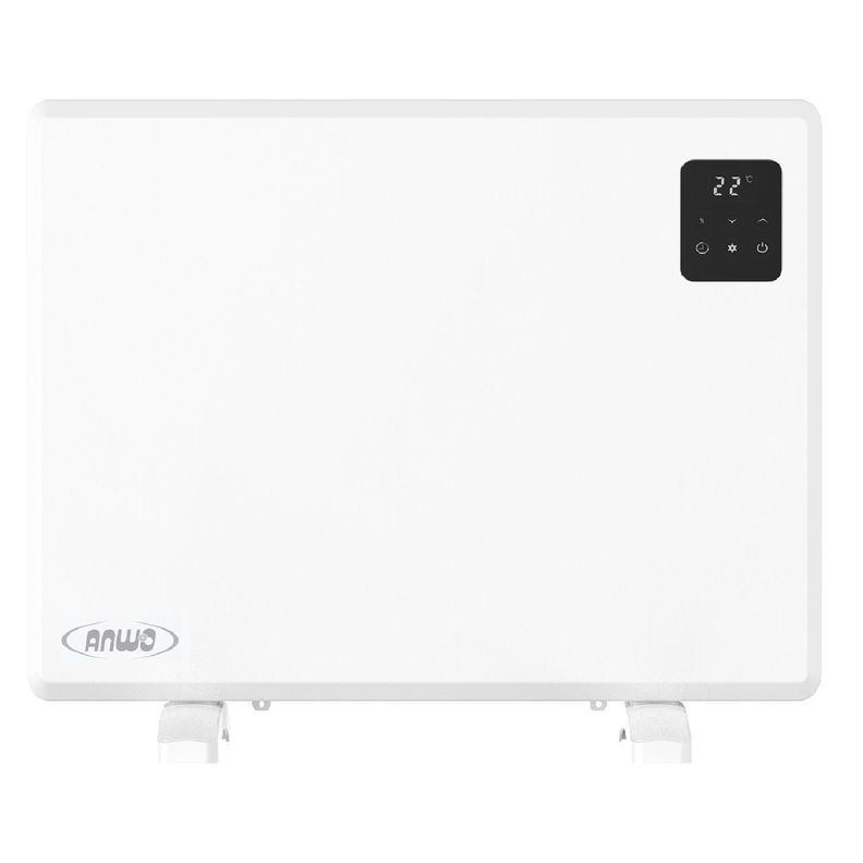 Estufa Eléctrica Anwo Panel Convectivo Liso NDFL.600A 600W C/Wifi-1