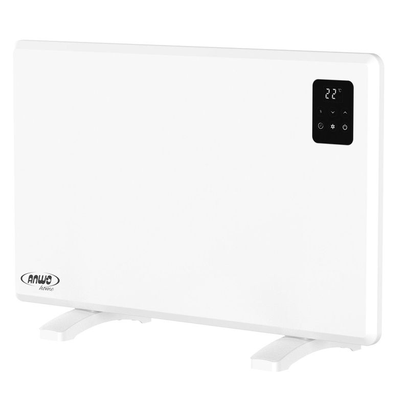 Estufa Eléctrica Anwo Panel Convectivo Liso NDFL.1200A 1200W C/Wifi-0