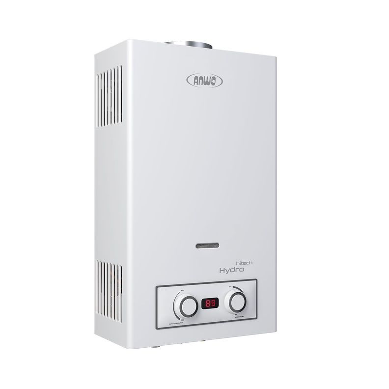 Calefon Anwo 10 Litros Gas Licuado Tiro Natural Hitech Hydro 20-2