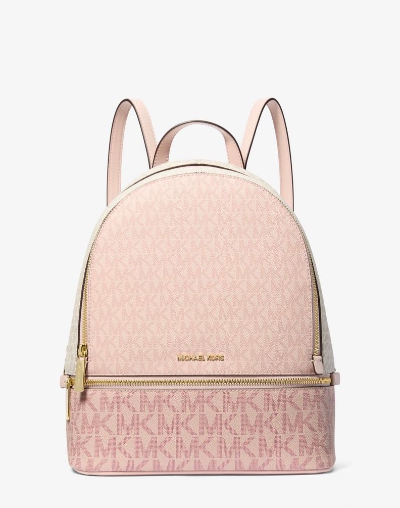 Mochila Michael Kors Rhea Colors Rosado