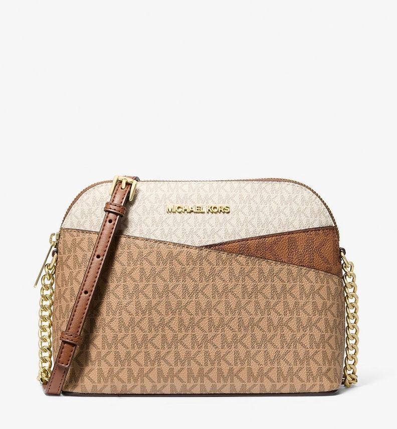 Cartera Michael Kors Dome Multi Color Cafe