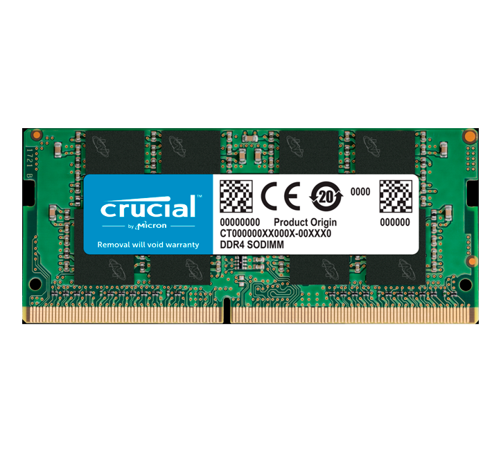 Memoria RAM Crucial 8GB DDR4-3200 SODDIMM CT8G4SFRA32A Crucial