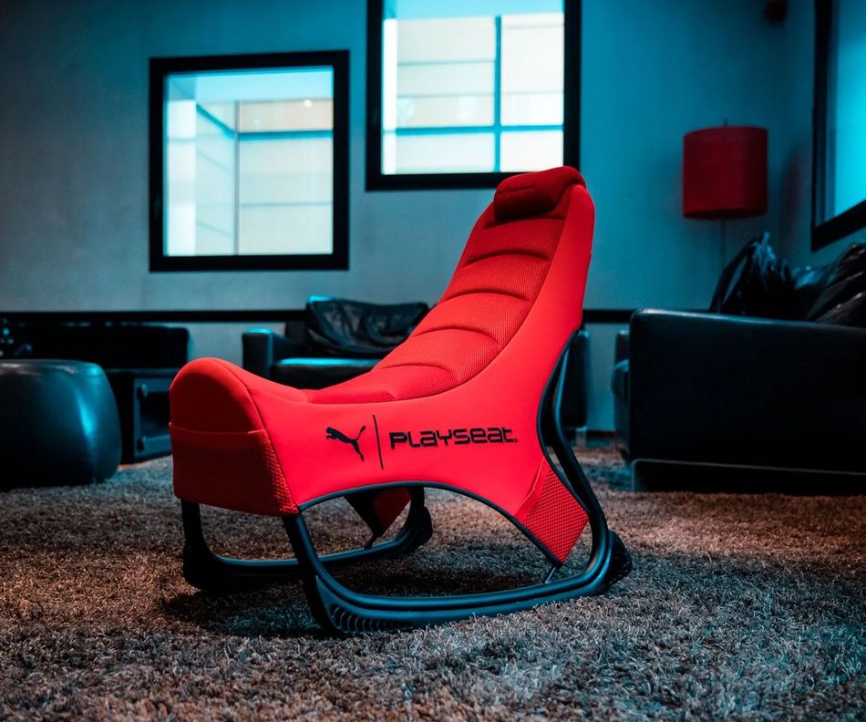 Silla Gamer Para Fifa  Playseat Puma Active Rojo-2