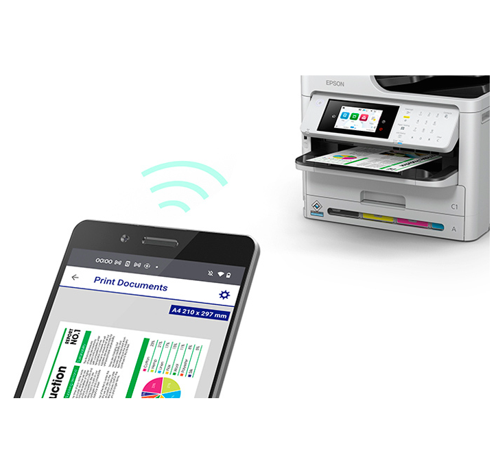 Impresora Epson WorkForce Pro WF-C5890 WiFi USB Ethernet-5